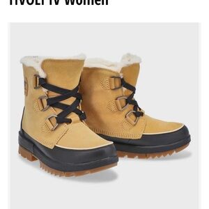 Sorel Women's Winter Boots - Tan and Black